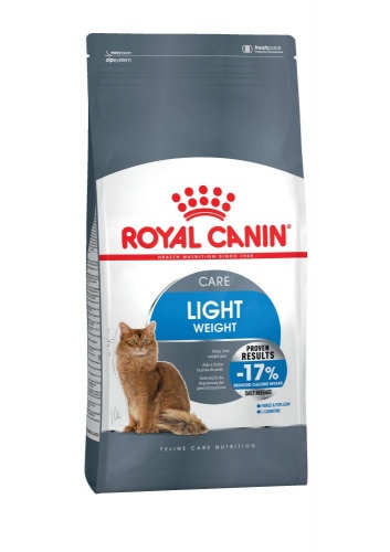 Корм для кошек с избыточным весом, низкокалорийный, от 1 года, Royal Canin Light Weight Care
