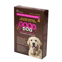 Мультивитаминное лакомство для собак «Здоровье и энергия» с протеином и L-карнитином (90 таб.), Good Dog