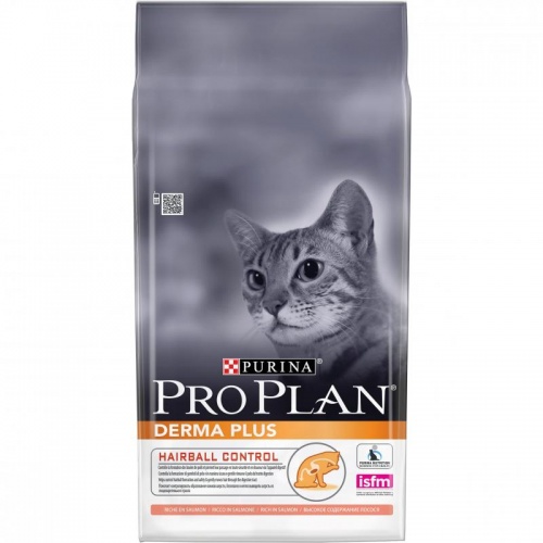 Сухой корм для взрослых кошек с чувствительной кожей с Лососем, Purina Pro Plan Elegant Adult фото 3