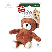 Игрушка для собак Мишка с пищалкой (10 см) Series Dog Toys, Gigwi