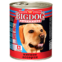 Консервы для собак мясное ассорти, Big Dog
