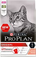 Сухой корм для взрослых кошек с Лососем, Purina Pro Plan Original Adult Salmon