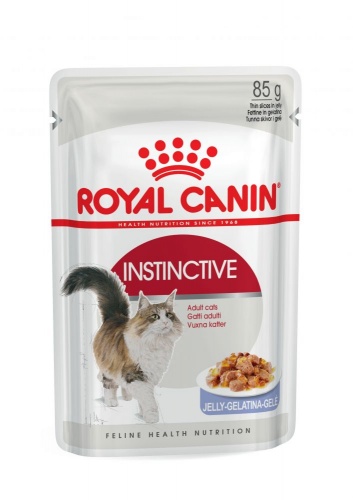 Паучи кусочки в желе для кошек старше 1 года, Royal Canin Instinctive