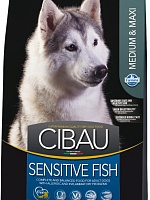 Сухой корм для взрослых собак средних и крупных пород, Farmina Cibau Sensitive Fish Medium & Maxi