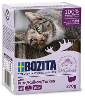 Консервы Bozita (Бозита) Feline кусочки в желе с Индейкой (Turkey)
