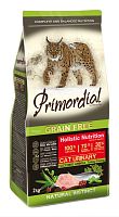 Сухой корм Primordial для кошек (с МКБ) с индейкой и сельдью