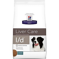Корм для собак лечение печени, Hill's (Хиллс) Prescription Diet L/D Canine