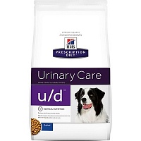 Корм для собак лечение мочекаменной болезни (оксалаты, ураты) и почек, Hill's (Хиллс) Prescription Diet Canine U/D