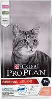 Сухой корм для пожилых кошек старше 7 лет с Лососем, Purina Pro Plan Original 7+